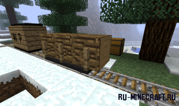 [1.2.5] Поезда в Minecraft (Trains and Zeppelin mod[1.68])