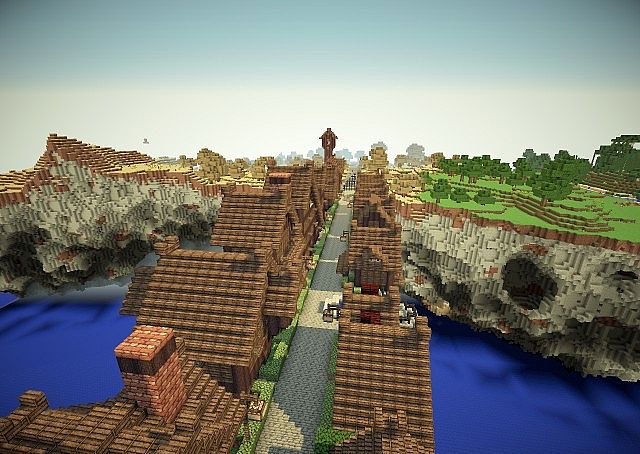 Карты С Городом Для Minecraft