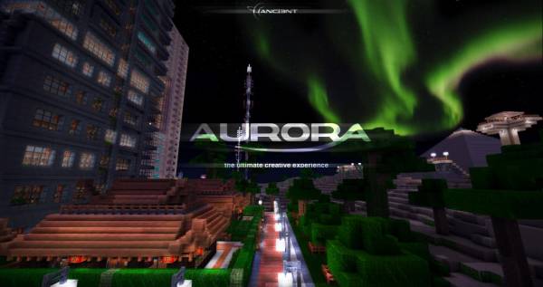 [1.3.2][128px] Aurora - текстурпак в городском стиле