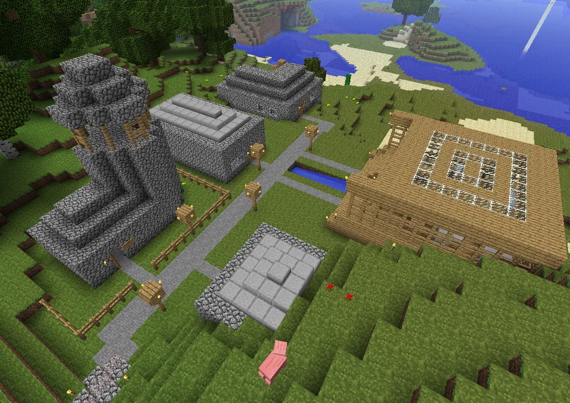 5 сидов с деревней на Minecraft 1.11 - Все для Майнкрафт