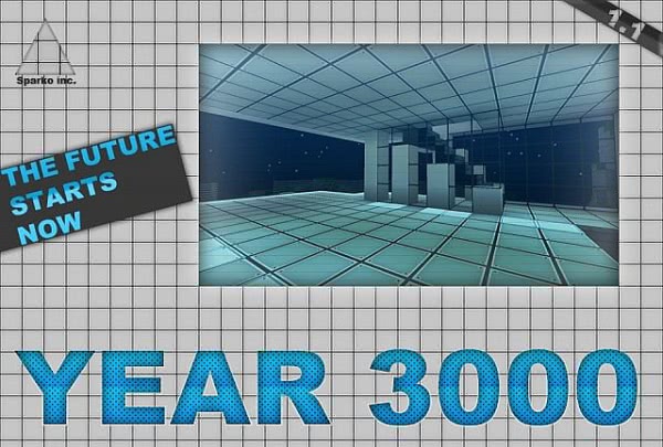 [1.2][32px] YEAR 3000 - ULTRA MODERN - текстурпак в стиле Sci-Fi