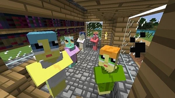 1.2.316px Love and Tolerance - простенький и необычный текстурпак