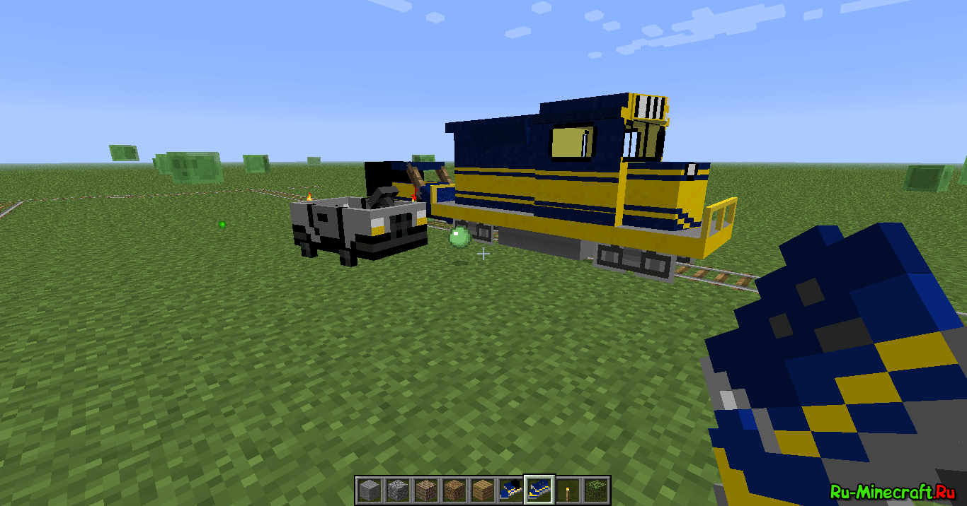 Клиент Minecraft 1.2.5 С Модами: Поезда + Автомобили » Сборки С.