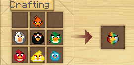 [1.2.5] Angry Birds mod - любимые птицы теперь и в minecraft