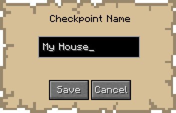 Checkpoints v1.32 -    Minecraft[1.2.5]