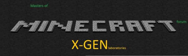 X-GEN лаборатория-новая карта Minecraft на прохождение.
