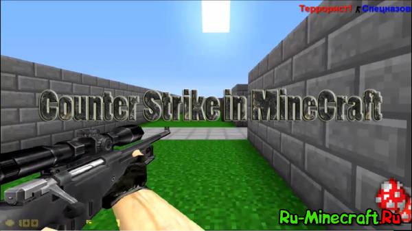 Counter Strike in MineCraft -  