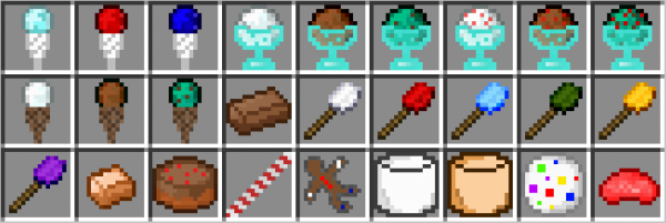 Mod1.7.101.8 DessertCraft - вкусняшки везде и вся в майнкрафте