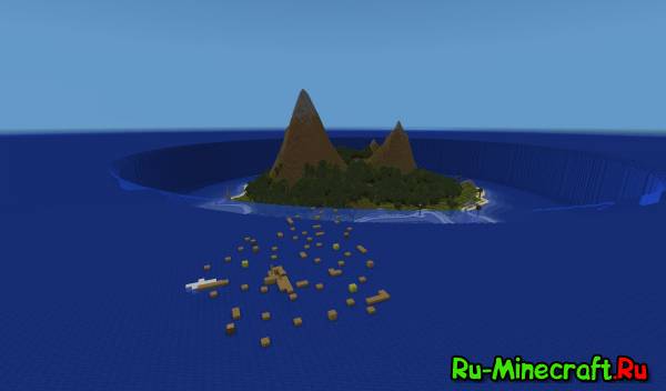 [MAP] Sunken island adventure - очень красивый остров на прохождение