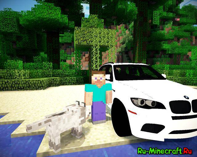 Мод на Машину BMW X5 в Minecraft