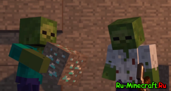 Mining Zombies - A Minecraft Animation