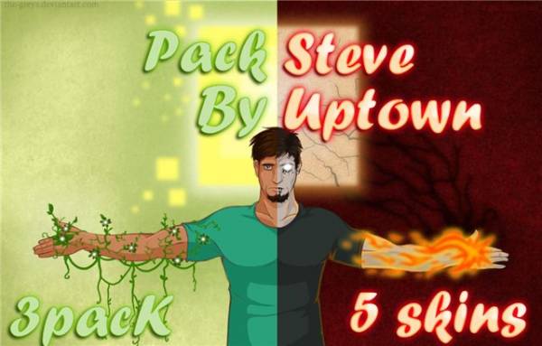 [Skins] Steve   Uptown (5 skins).