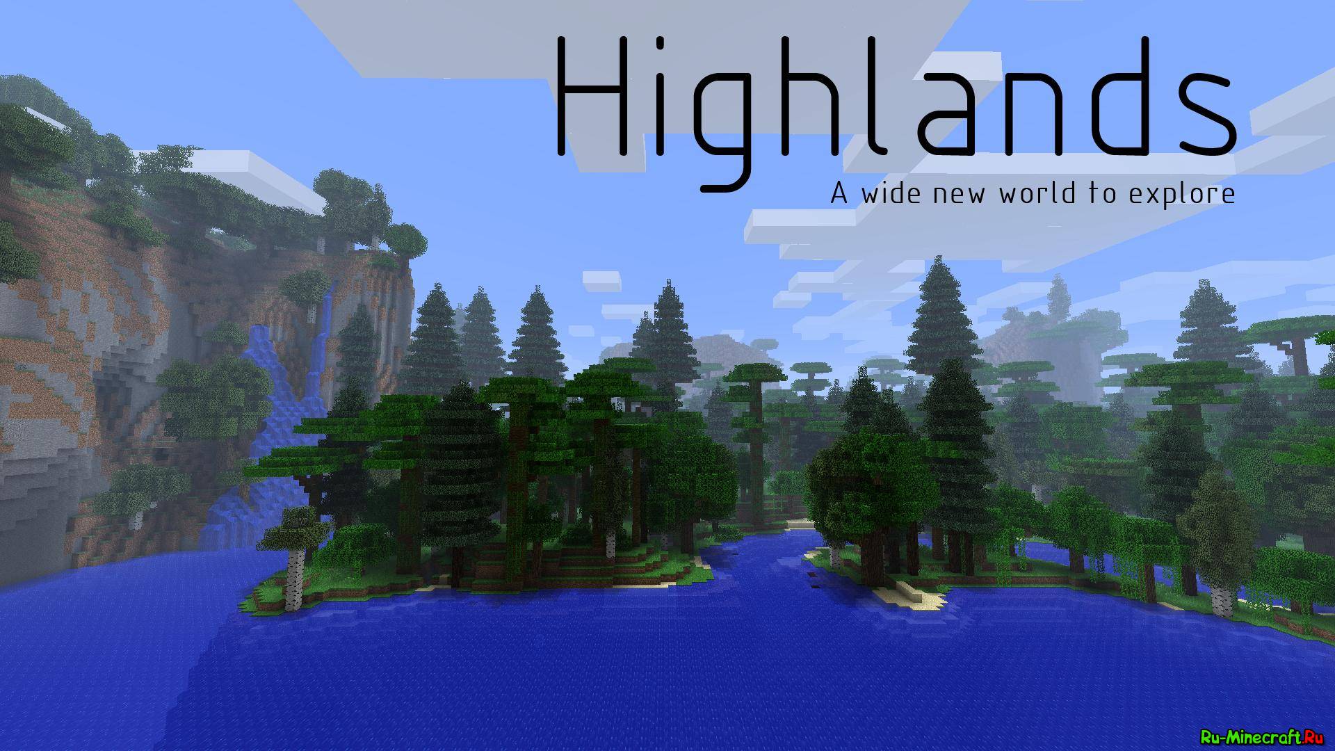 Highlands - 36 новых биомов [1.8] [1.7.10] [1.7.2] [1.6.2] [1.5.2] »  Скачать моды для Майнкрафт