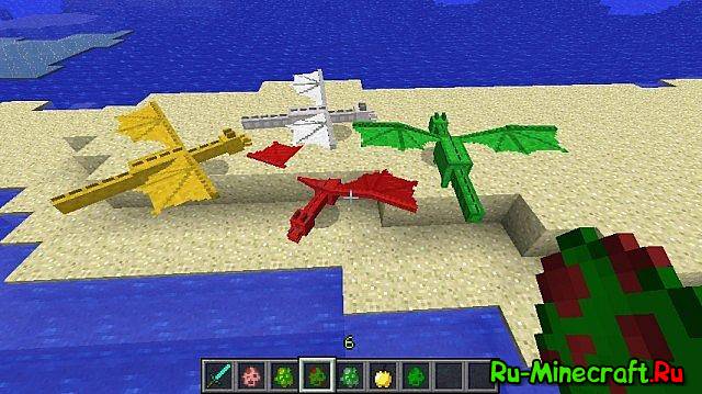 Мод Dragon Mounts для Minecraft 1.5.2 скачать бесплатно