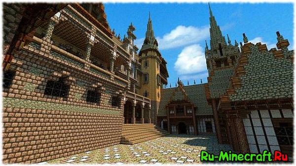 Minecraft Map: 19th Century Castle &#8211; Beautiful Castle!