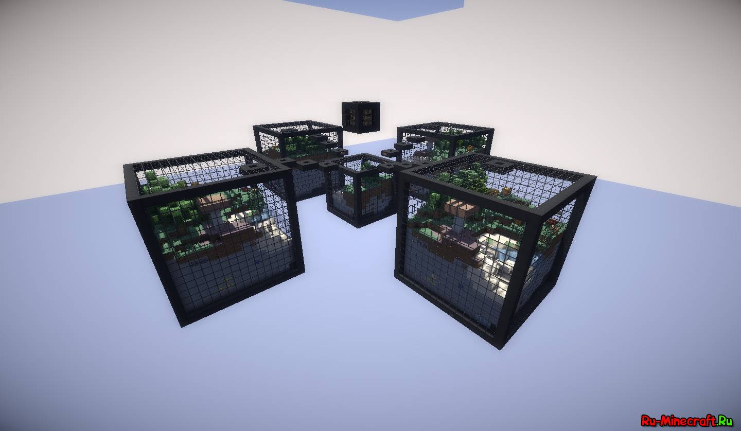 Cube mapping. Minecraft Cube Map.