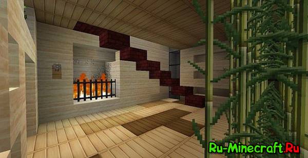 Modern Asian-Style Beach House |    Minecraft