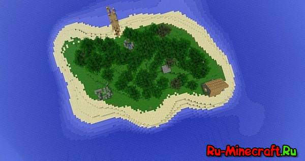 Карта на выживание на летающем острове