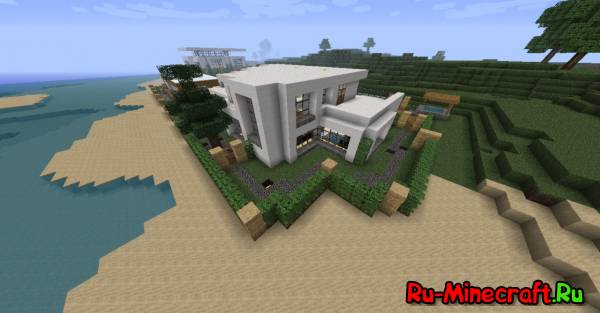 [Map] Minecraft Modern House -  .