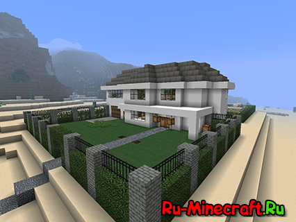 Minecraft Map Modern Modern House