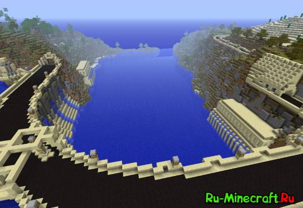 [Map] Minecraft Dam Recreation - 