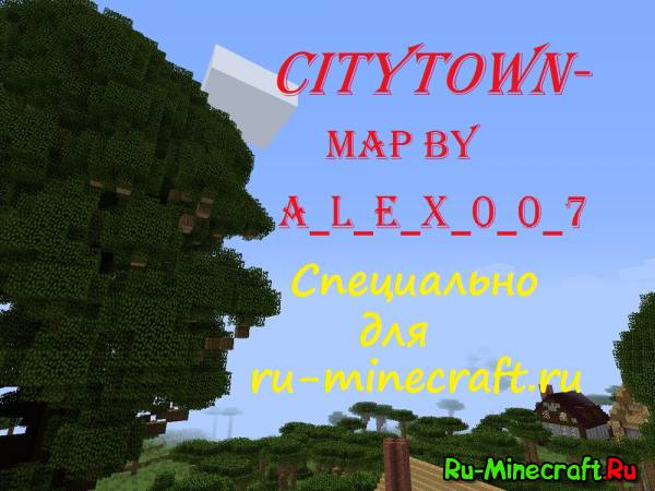 [Map][1.5.2+] CityTown -  