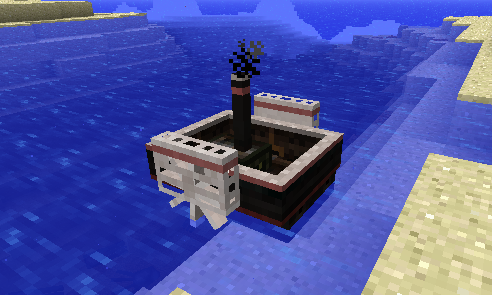 [1.5.2-1.6.2][Forge]SteamBoat Mod -    