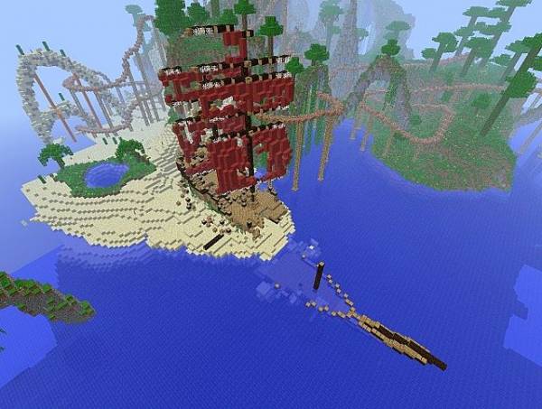 [map]The Lost Tribe Rollercoaster- 