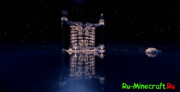 Minecraft Map Skyscraper: Teamhouse &#8211; a Big Mansion!