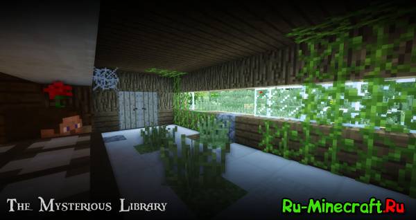 [1.7.4] The Mysterious Library: Adventure Map - 