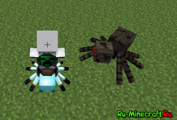 Rideable Spiders Mod -   [1.7.10-1.6.4]