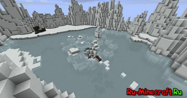 Minecraft Map Arctic Abyss &#8211; Survival Card