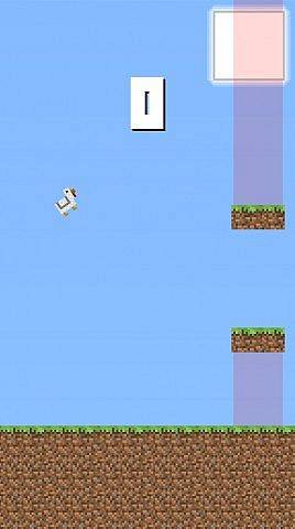 [Разное] Flappy Chicken - Flappy Bird копия в Minecraft!