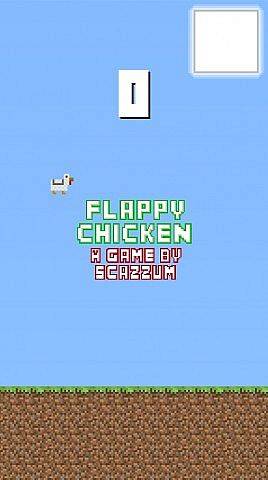 [Разное] Flappy Chicken - Flappy Bird копия в Minecraft!