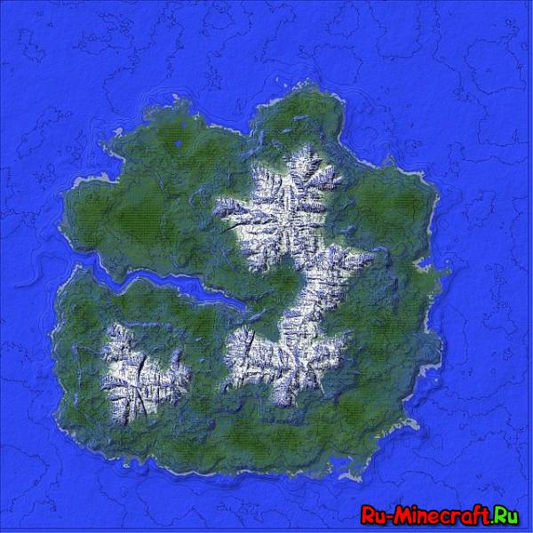 [Map] Snow Covored Mountains -   