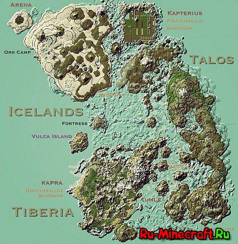 [Map][1.7+] TERAMIA [OPEN WORLD ADVENTURE MAP] -    RPG