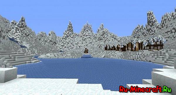 [Map] Ice Mountains and Snow Village   