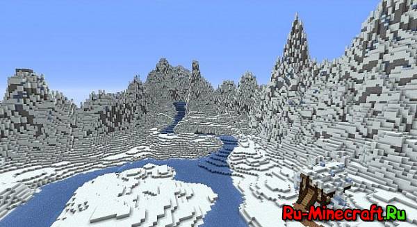 [Map] Ice Mountains and Snow Village   