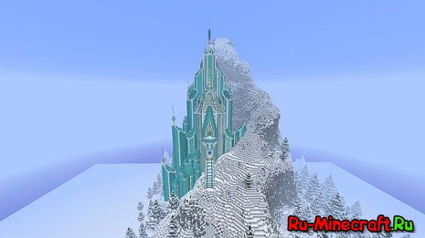 [Map][1.7+] Frozen - Elsa's Ice Castle -  