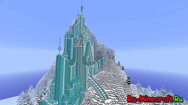 [Map][1.7+] Frozen - Elsa's Ice Castle -  