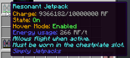 Simply Jetpacks -  джетпаки для Thermal Expansion [1.7.10|1.6.4]