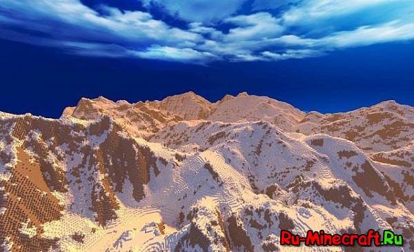 [Map] Realistic Snowy Mountains -  