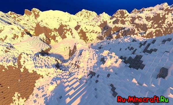 [Map] Realistic Snowy Mountains -  