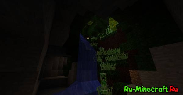 [1.7.2] Elemental Caves Mod - новые пещеры!