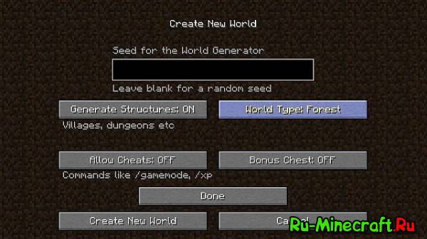 [1.7.2-1.9] Biome World Types - It's finally back -   