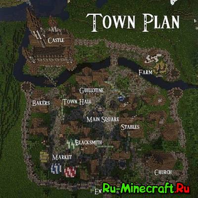 [Map] The Town of Noxhen -  