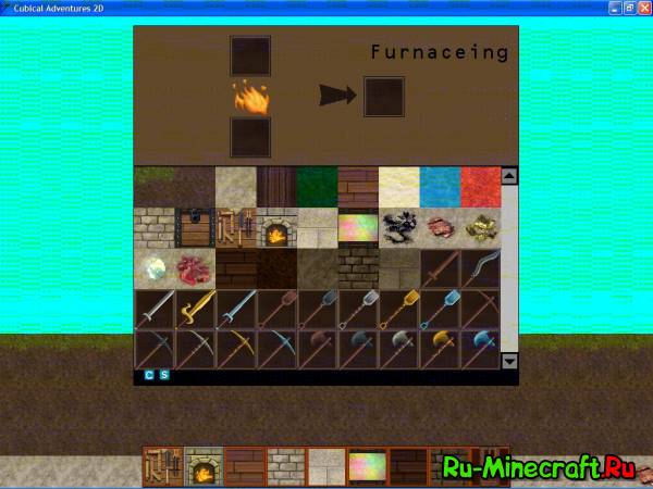 [] Cubical Adventures 2D 0.01 -     Minecraft