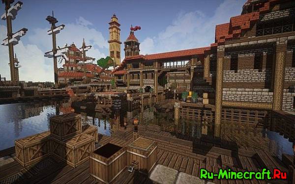 1.7.10/1.7.232x Halcyon Days - ресурспак в средневековом стиле