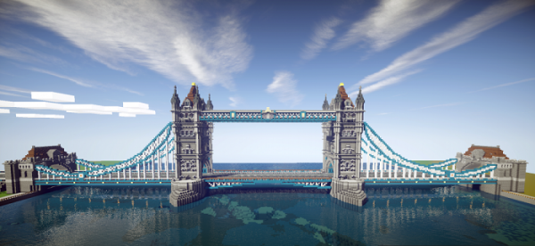 [Map] Tower bridge in London -   