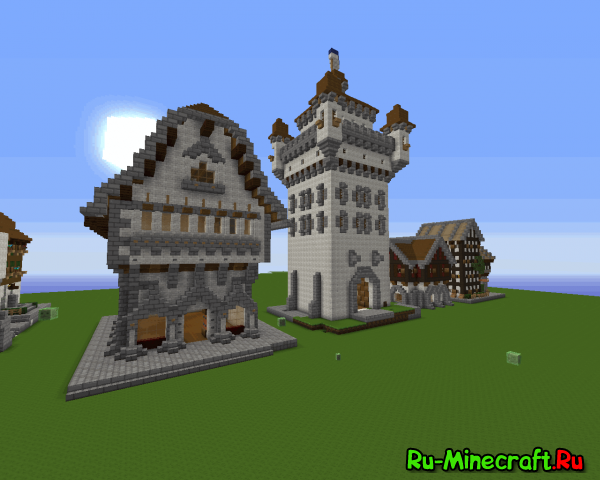 [Map][1.7+] Medieval building pack -   